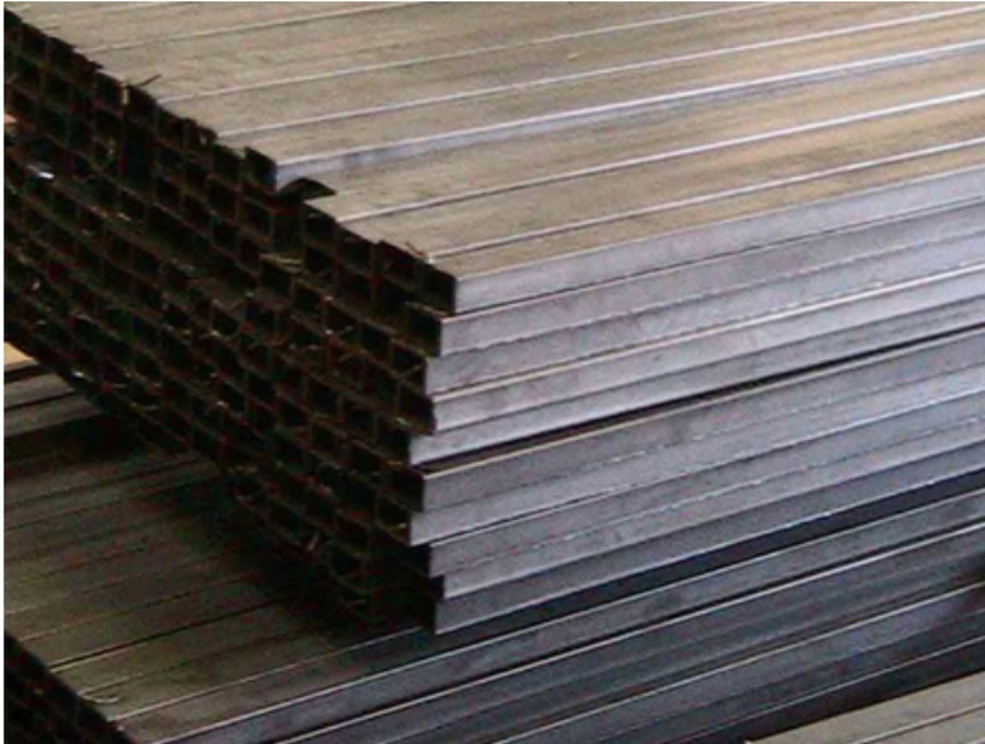 Steel door frame profiles